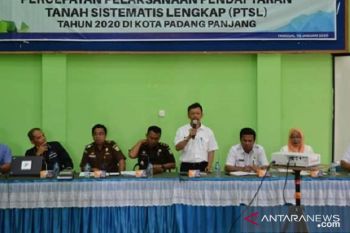 BPN beri penyuluhan PTSL bagi warga Padang Panjang