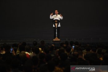 Hadiri acara HIPMI, Presiden Jokowi sebut Sandiaga kandidat Capres 2024