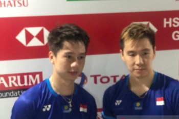 Kevin/Marcus menang mudah di  partai kedua BATC