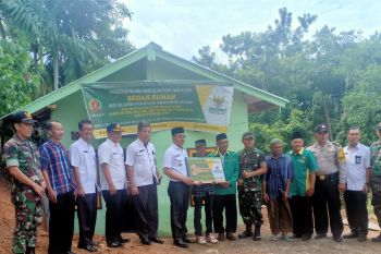 Korem Gapo bedah rumah  melalui dana zakat