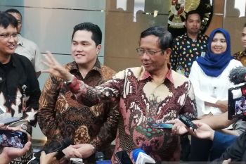 Menteri BUMN menemui Menko Polhukam bahas Asabri