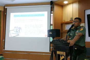 Danrem Palu ajak jurnalis jaga keamanan Pilkada 2020