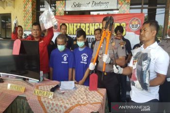 Polresta Pekalongan bekuk dua pembobol rumah  lintas provinsi