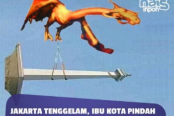 Prediksi Jakarta tenggelam 2050