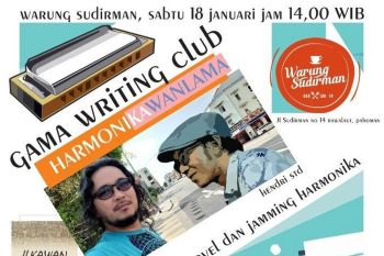 Diskusi literasi Gama Writing Club dapat dukungan BI dan Bank Mandiri