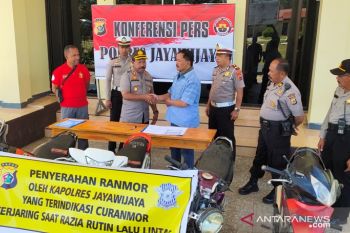 Polres Jayawijaya cari 137 motor yang dicuri selama tahun 2019