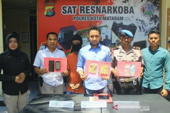 Polresta Mataram menangkap pengedar sabu di jalan