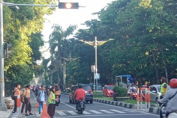 Dishub menggencarkan sosialisasi penggunaan "zebra cross" modern