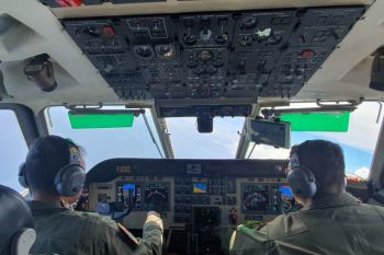 Koarmada III bantu pencarian KLM Panji Saputra di perairan Ambon dengan pesawat patroli
