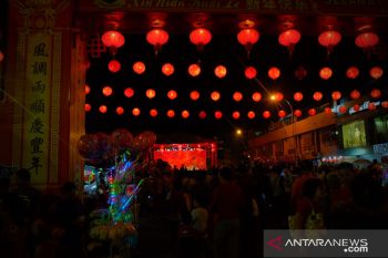 PSMTI pasang 500 lampion sambut Tahun Baru Imlek