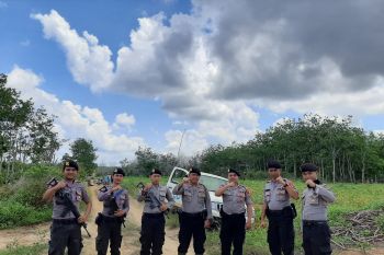 Polres Mesuji lakukan patroli di kawasan hutan lindung Register 45