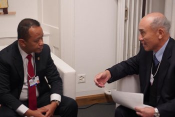 Di Davos, Bahlil bahas rencana ekspansi Mitsubishi Rp2,1 triliun