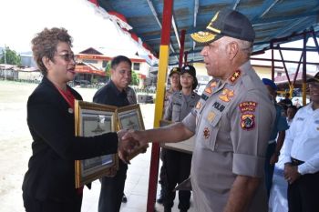 Kapolda Papua pimpin upacara HUT Ke-39 Satpam di kota Jayapura