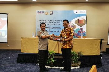 Pertamina-Polda Sulsel teken Mou untuk pasokan  BBM-Pelumas