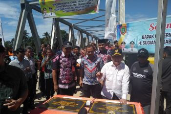 Janji membangun jembatan di DAS Barito sudah direalisasikan, kata Sugianto