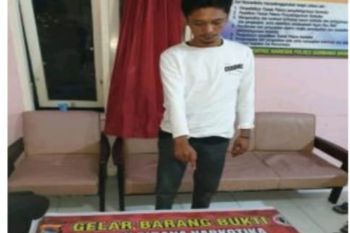 Polres Sumbawa Barat kembali amankan tersangka dan puluhan gram sabu
