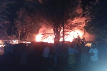 Polres Jayawijaya selidiki kebakaran lima rumah di Wamena