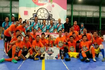 Yamaha FC juara futsal Barito Utara Cup