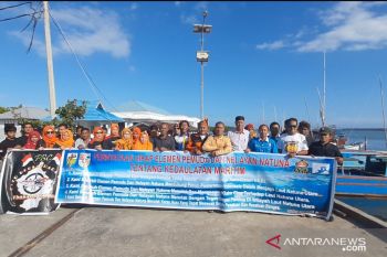 Warga Natuna deklarasi siap mengawal kedaulatan maritim