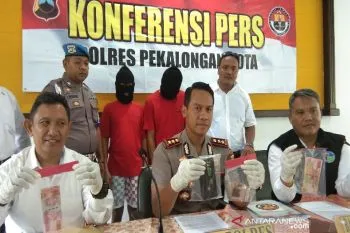 Selama sepekan, Polres Pekalongan Kota bekuk lima tersangka narkoba