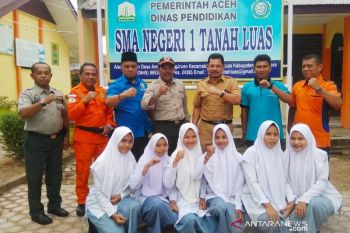 Siswa Aceh Utara diedukasi tanggap bencana