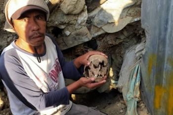 Kerangka manusia ditemukan di bekas gempa likuefaksi Petobo