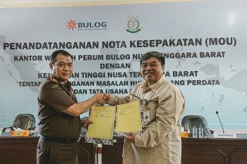 Bulog-Kejati NTB bekerja sama menangani persoalan hukum