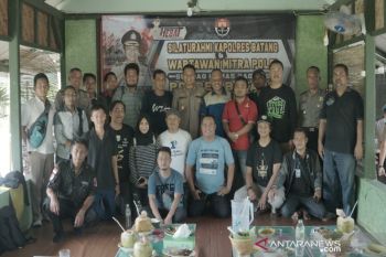 Jelang pilkada, Kapolres Batang ajak media jaga kondusivitas wilayah