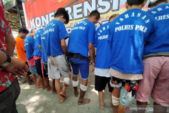 Polsek Palu Barat dor tiga residivis kasus curanmor