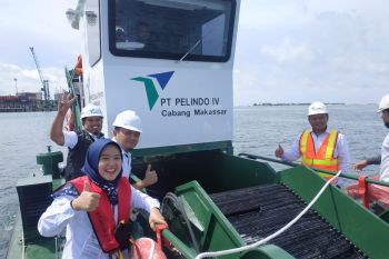 Jelang HPSN Pelindo IV operasikan kapal sampah di Pelabuhan Makassar