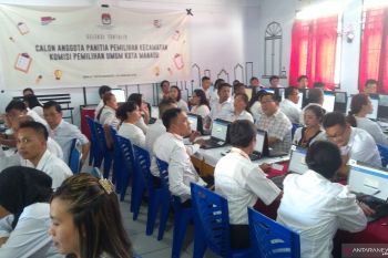KPU Manado gelar tes CAT bagi PPK