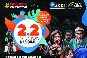 ACT ajak masyarakat berdonasi pada  momentum Hari Bahagia Nasional