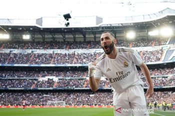 Real menangi derbi Madrid, berkat gol tunggal Benzema