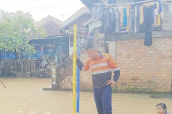 Banjir landa Kabupaten Penukal Abab  Lematang Ilir