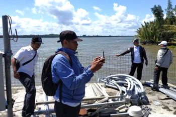 Muara Bulungan-Tarakan kini ada signal telekomunikasi