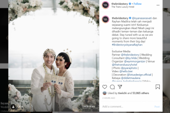 Isyana Sarasvati resmi jadi seorang istri