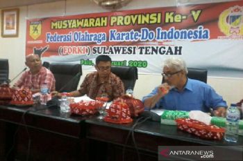 DR Yudi M Tangahu terpilih Ketua Umum Forki Sulteng 2019-2023