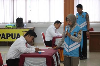 Tiga peserta SIPSS ikuti tes pemeriksaan psikologi di Polda Papua