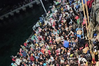 Warga keluar dari Pulau Bunguran, Natuna