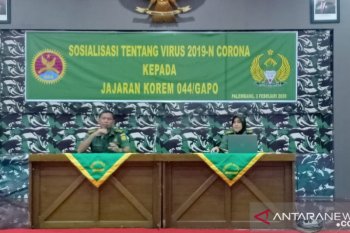 Korem Gapo sosialisasikan antisipasi penyebaran virus corona