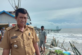 Abrasi di Galesong Kabupaten Takalar semakin parah