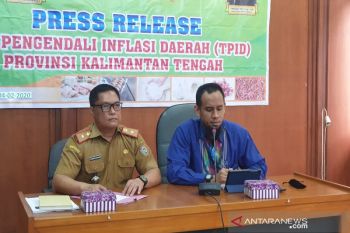 Inflasi Kalteng relatif rendah di awal tahun 2020