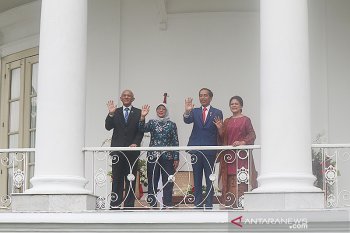 Presiden Jokowi bahas dua hal besar dengan Presiden Singapura