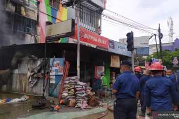 Kebakaran di Medan, tiga orang terluka