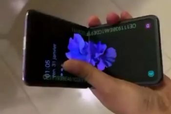 Ini penampakan ponsel lipat Samsung Galaxy Z Flip