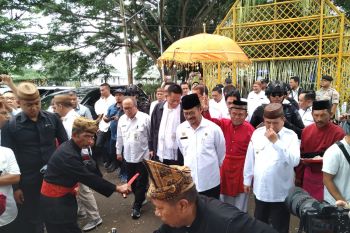 Menteri Pertanian disambut secara adat saat berkunjung ke Gorontalo