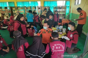 Basarnas Kendari edukasi siswa disabilitas kesiapsiagaan bencana