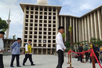 Presiden bakal bangun terowongan bawah tanah dari Istiqlal ke Katedral