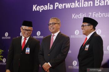 Pengukuhan kepala Bank Indonesia Kediri