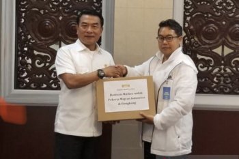 Moeldoko titipkan 20.000 masker bagi WNI di Hong Kong